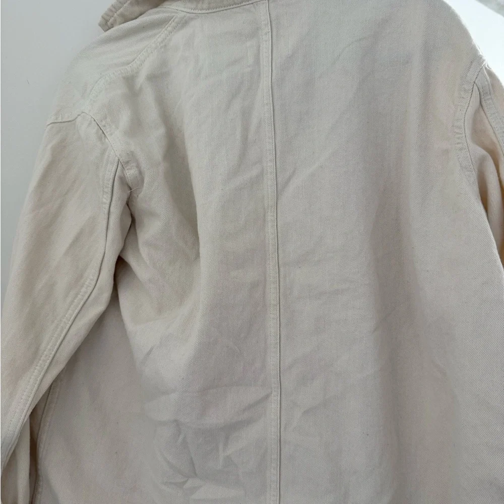 Zara Off-White Casual Jacket - Picture 3 of 3